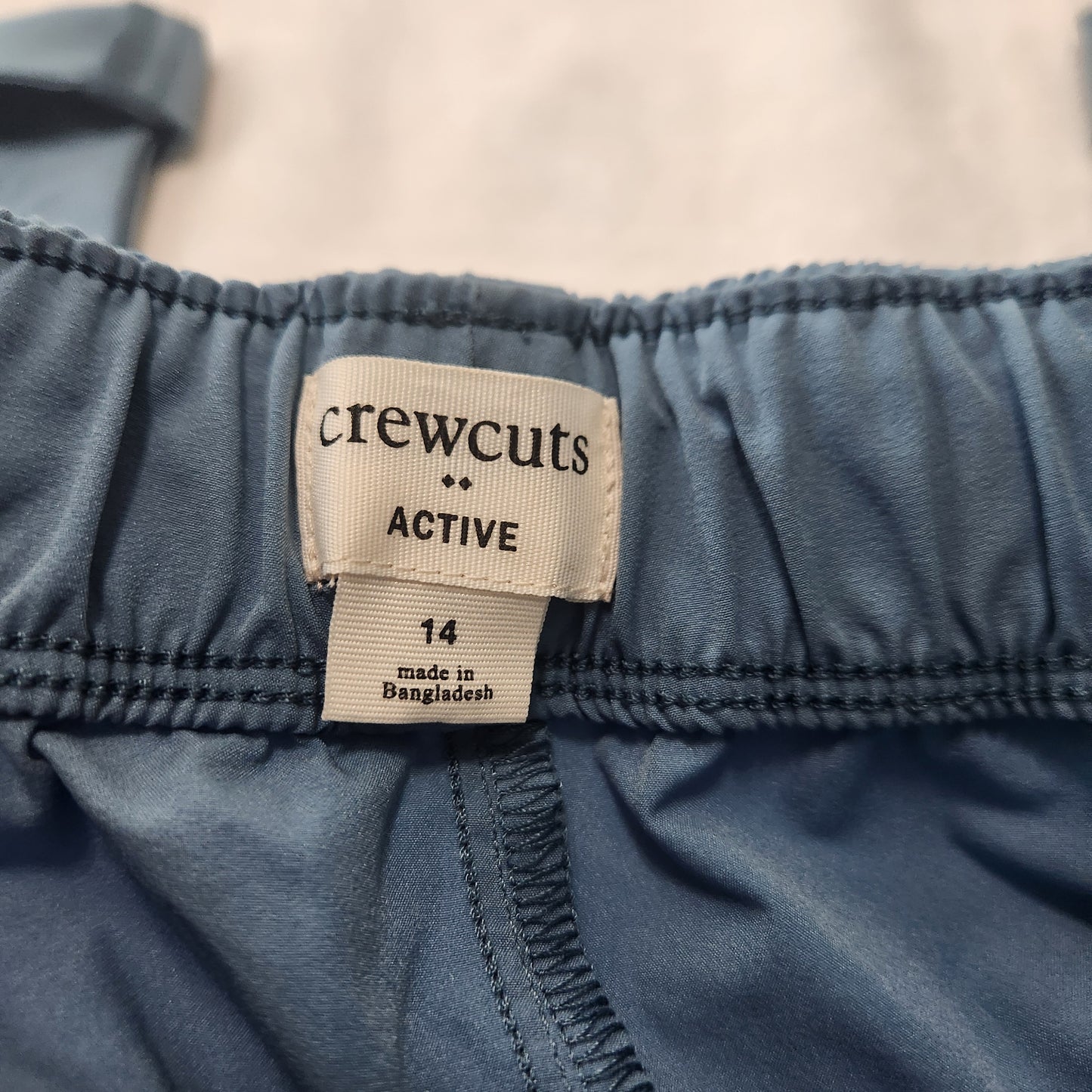 #142 Crewcuts 14 Boys Pull On Tech Pants