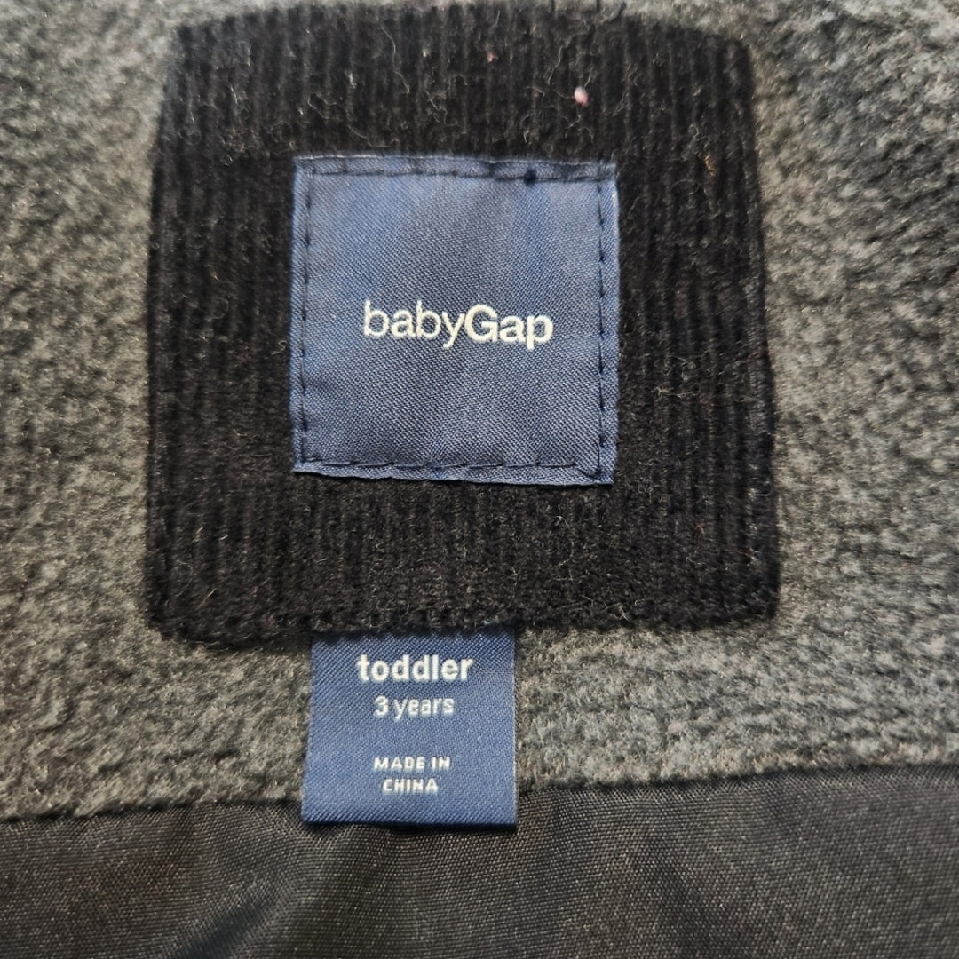 REDUCED #142 Baby Gap 3T Flannel Front Plaid Puffer Vest