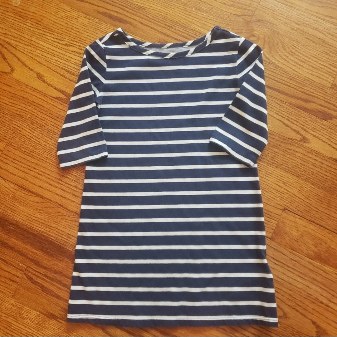 #142 Old Navy 4T Striped Thin Shift Dress