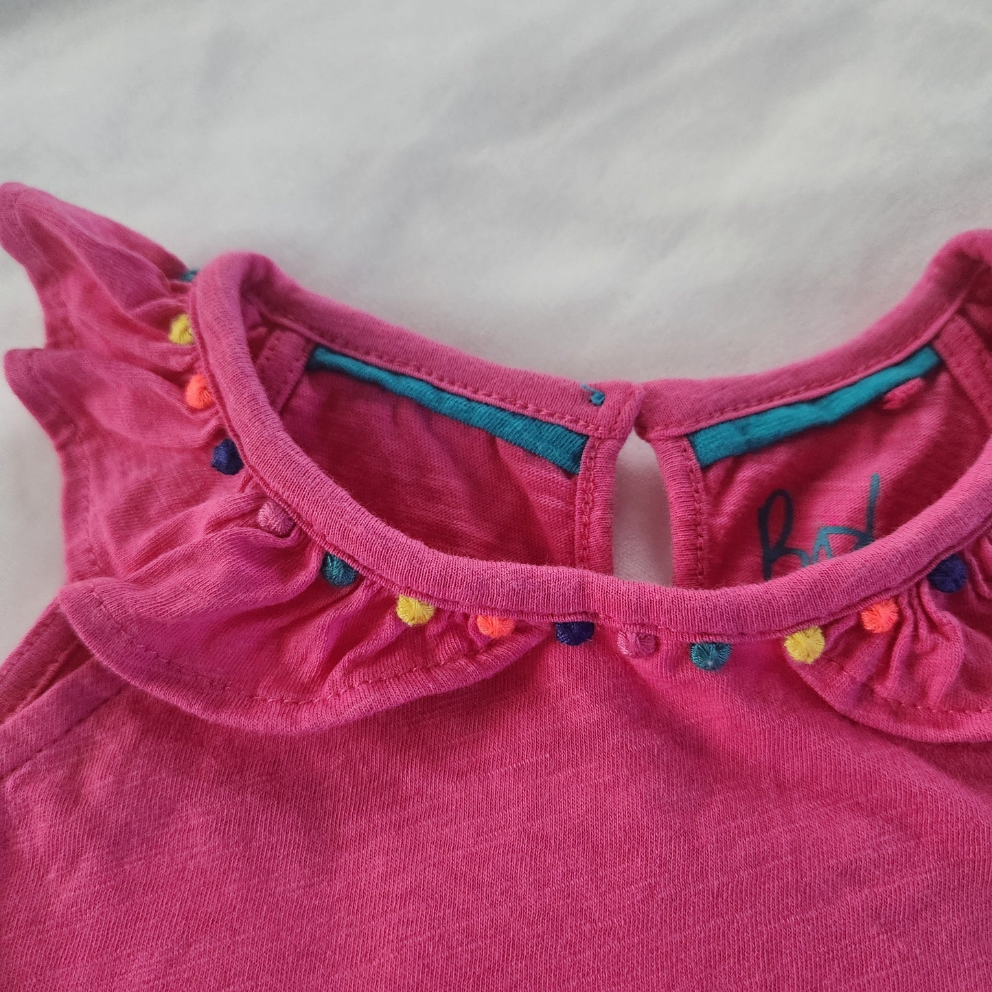 #104 Mini Boden 4/5 Colorful Kids Tank Top