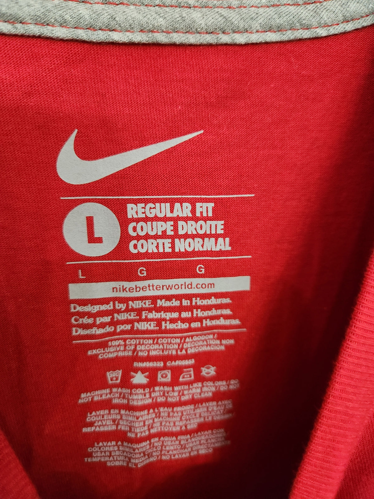 #167 Nike Large Short Sleeve '1972' Run With The Original Graphic Tee