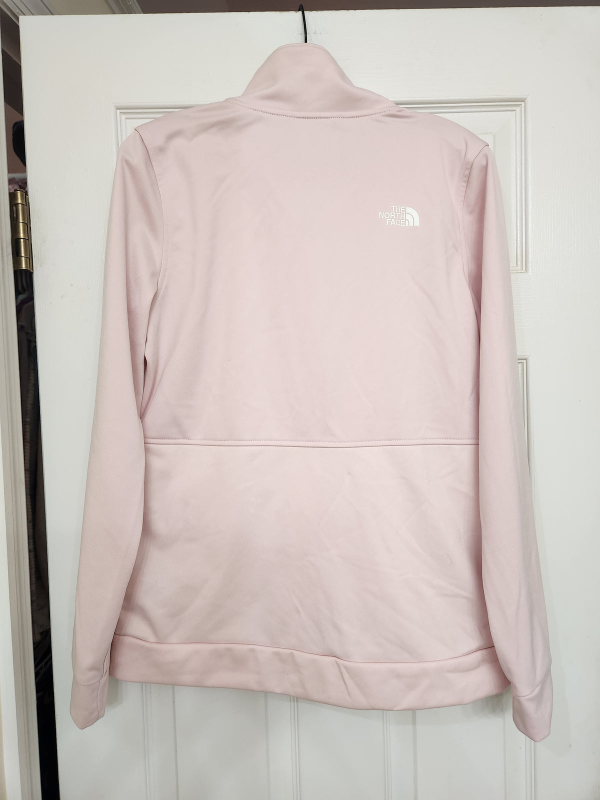 #167 NWT The North Face Jacket Medium Pink 100WT Cinder Full Zip Slim Fleece Jacket