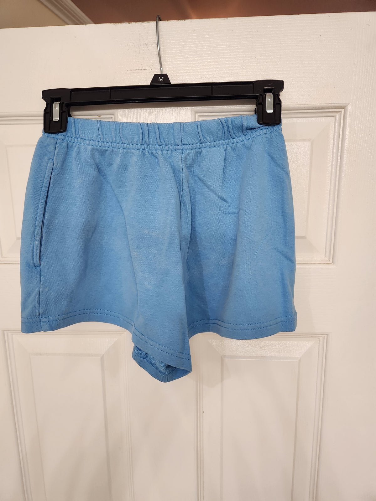 #167 Fabletics XS Bright Blue Lightweight Go-To Slim Sweatshort