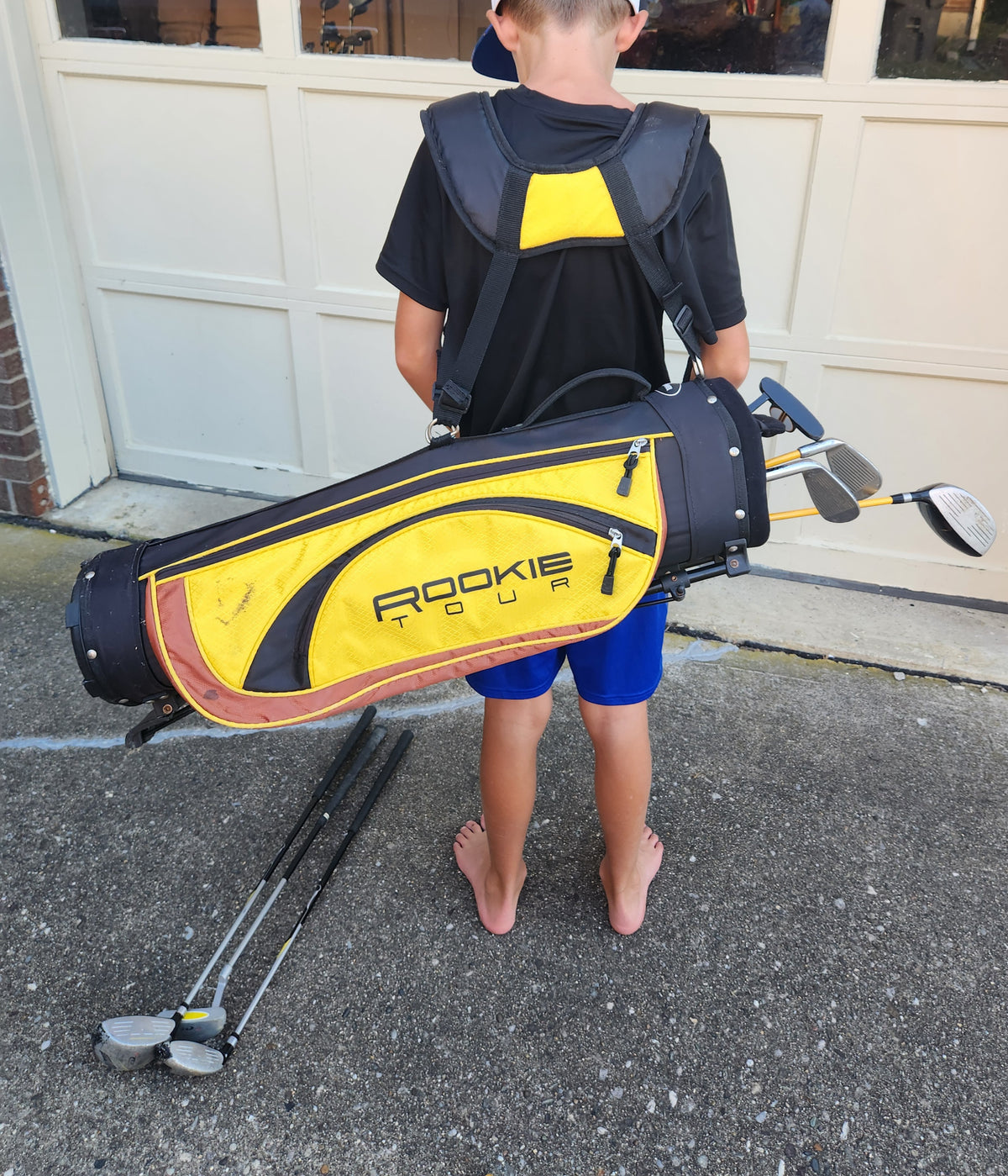 #167 Wilson Rookie Tour Junior Clubs & Stand Bag