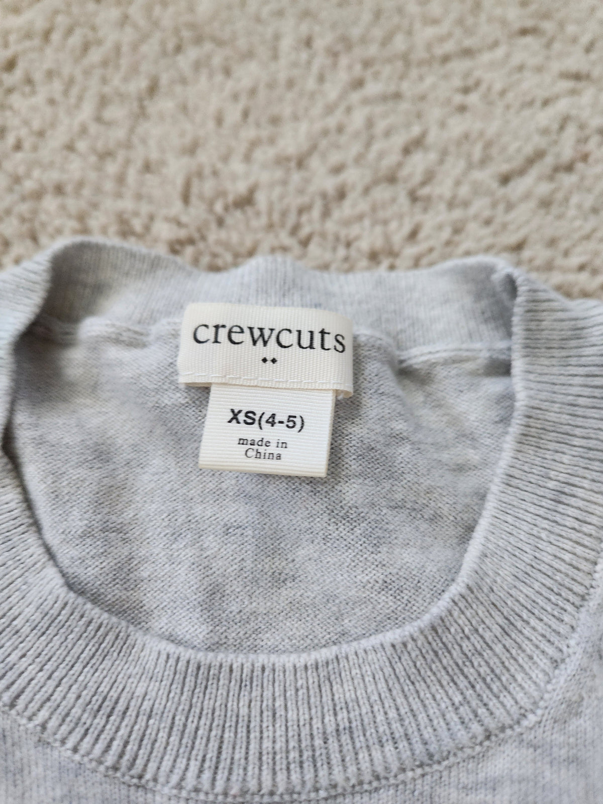 #167 Crewcuts XS 4/5 Knit Sweater Bundle Lot of 2