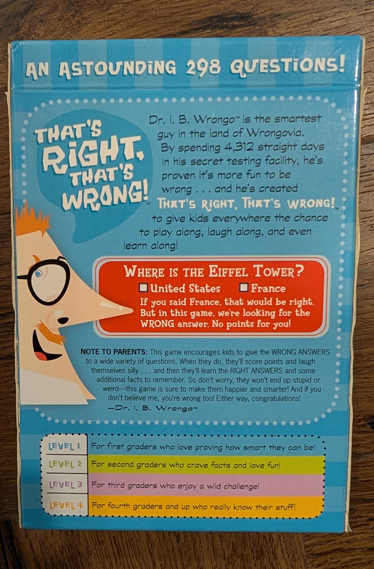 #3 That's Right, That's Wrong game