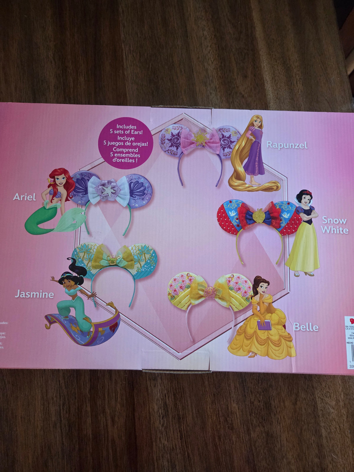 Seller 188 disney minnie princess ears