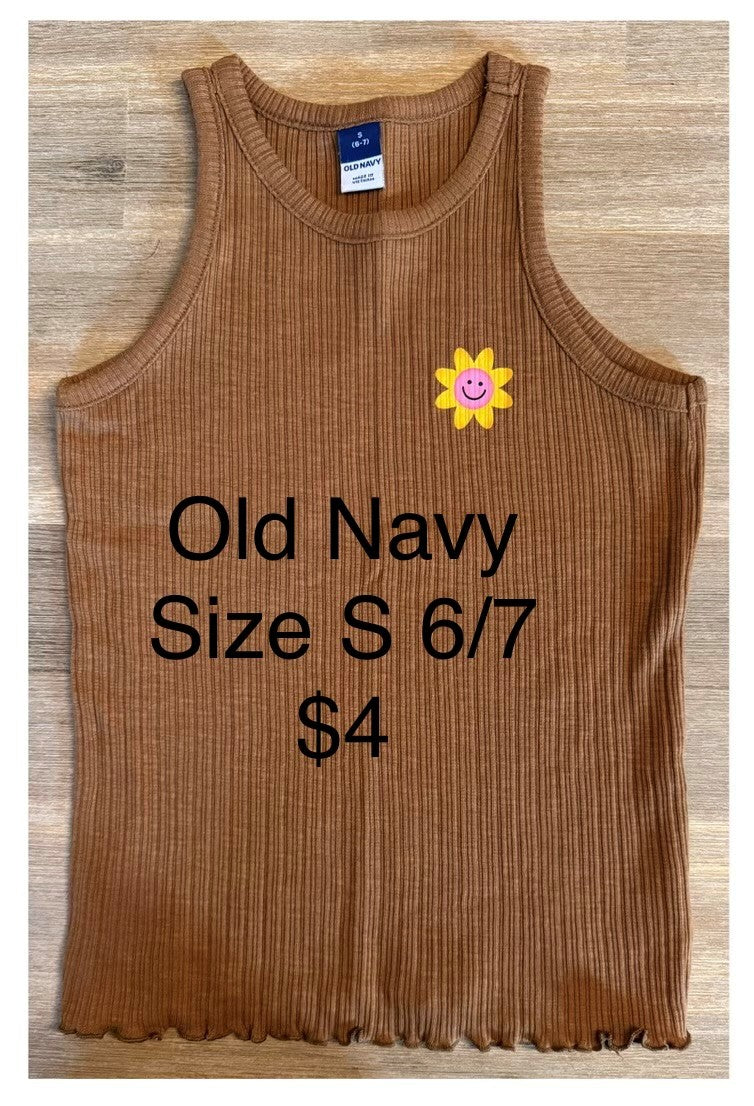 Girls Old Navy Tank Top Size S (6/7)