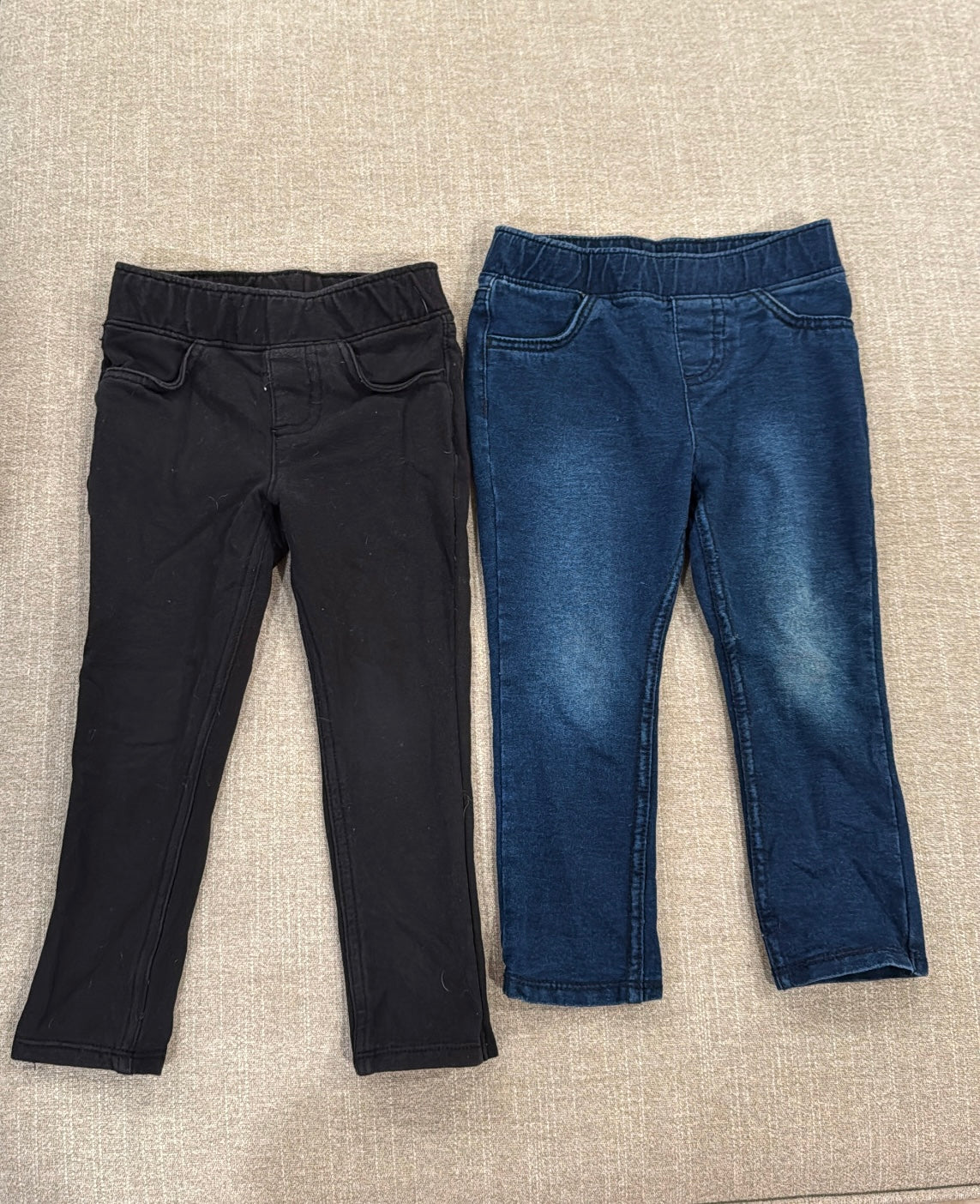 #145 Wonder Nation set of 2 jeggings Girls 2T