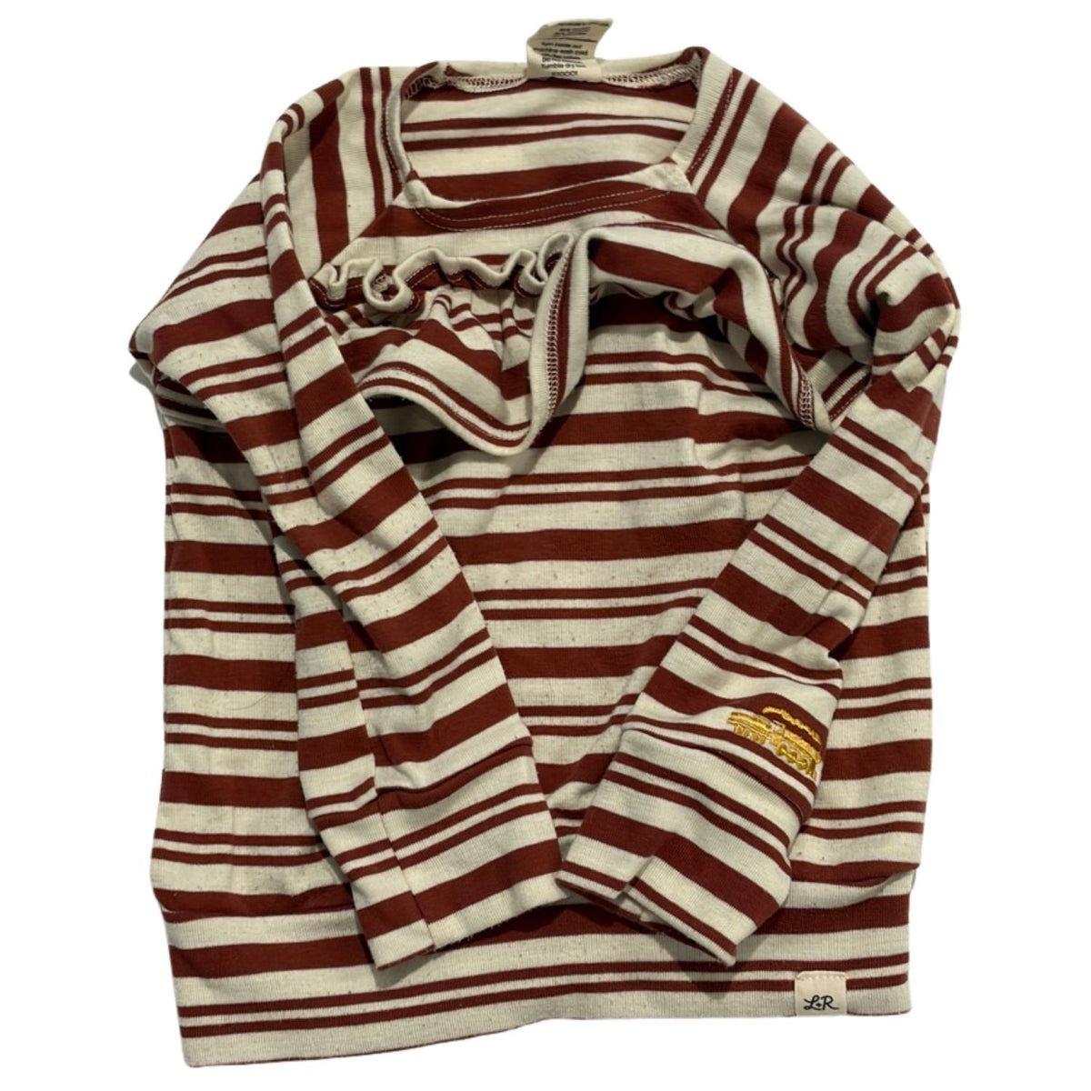 #88 | Girls | 12-18M | Little Road Co. | Candy Cane Long Sleeve Shirt