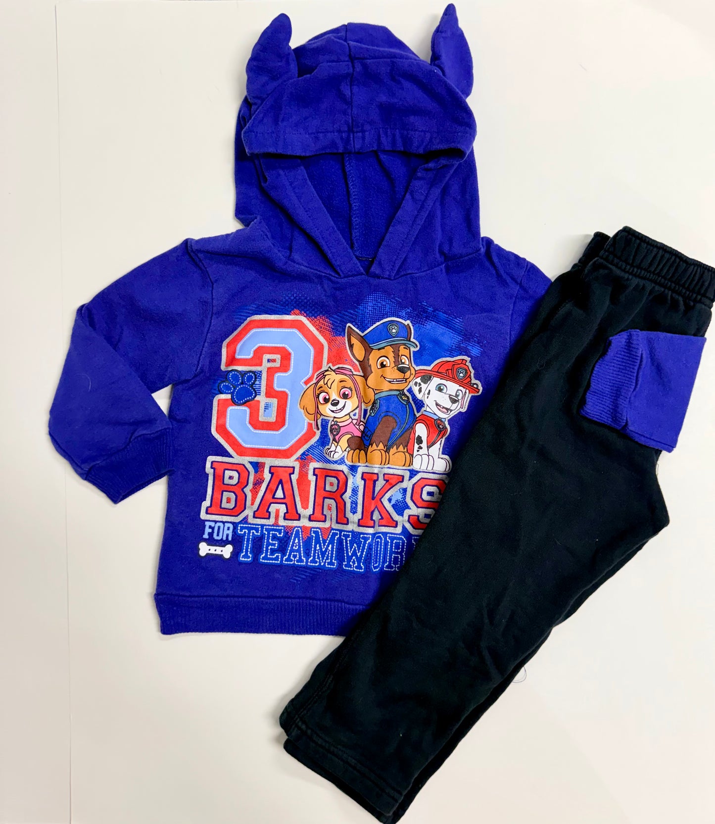 #153 - 3T Paw Patrol Sweatshirt and Sweat Pants - GUC