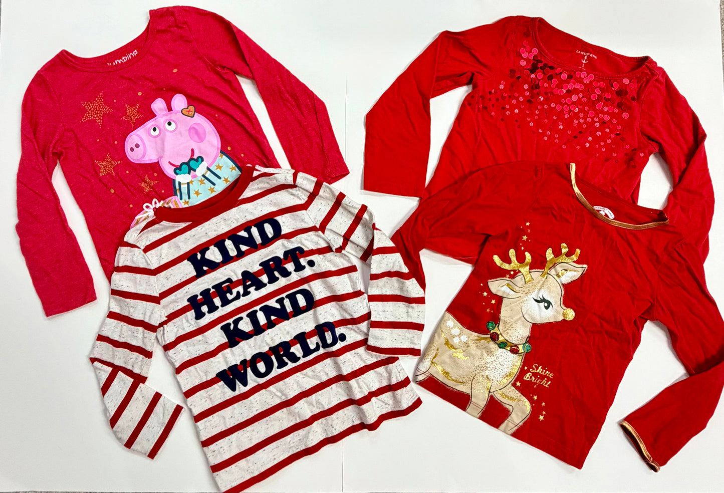 #153 5T Girl's Holiday Shirts