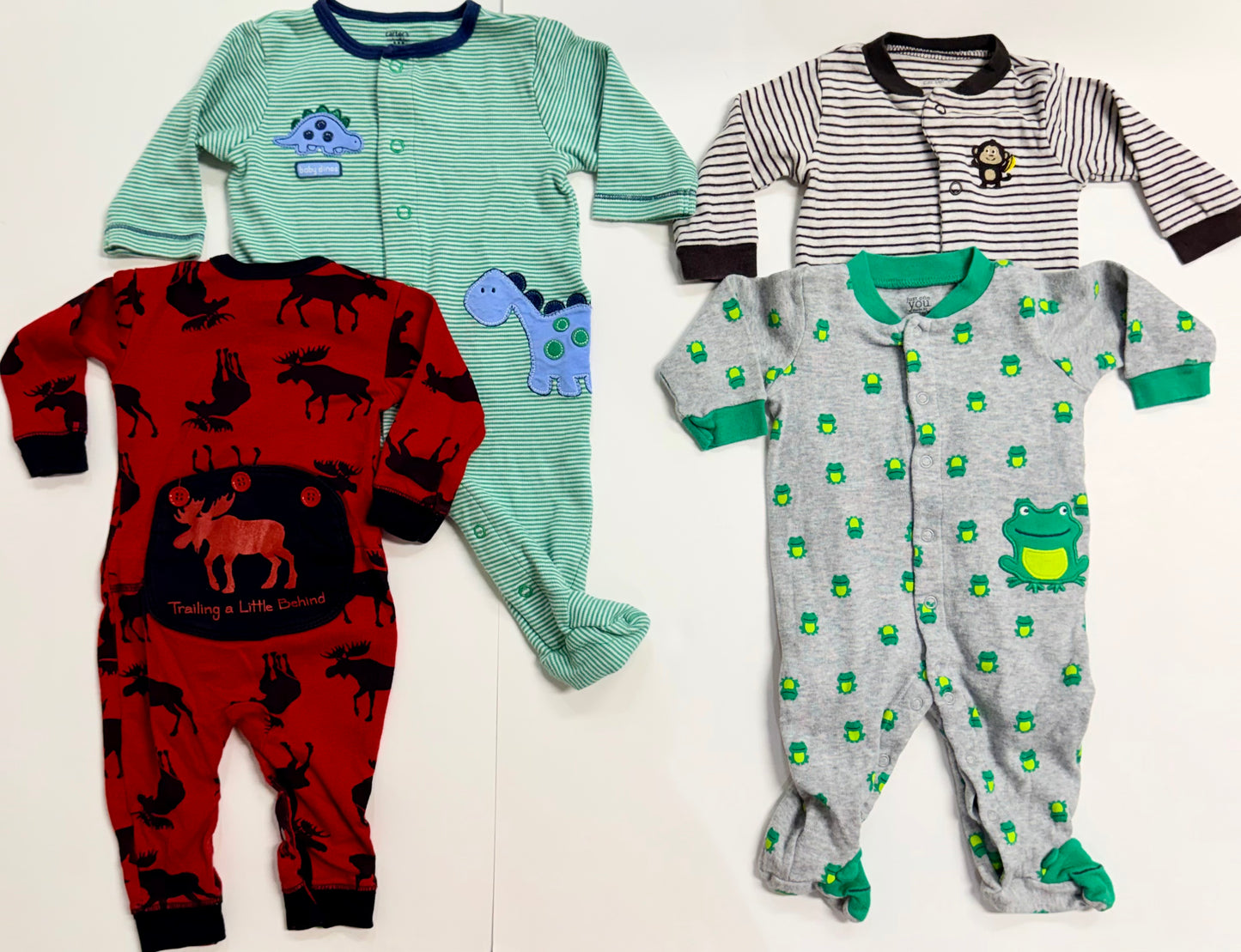 #153 6 Month - Snap PJs - Carters - GUC