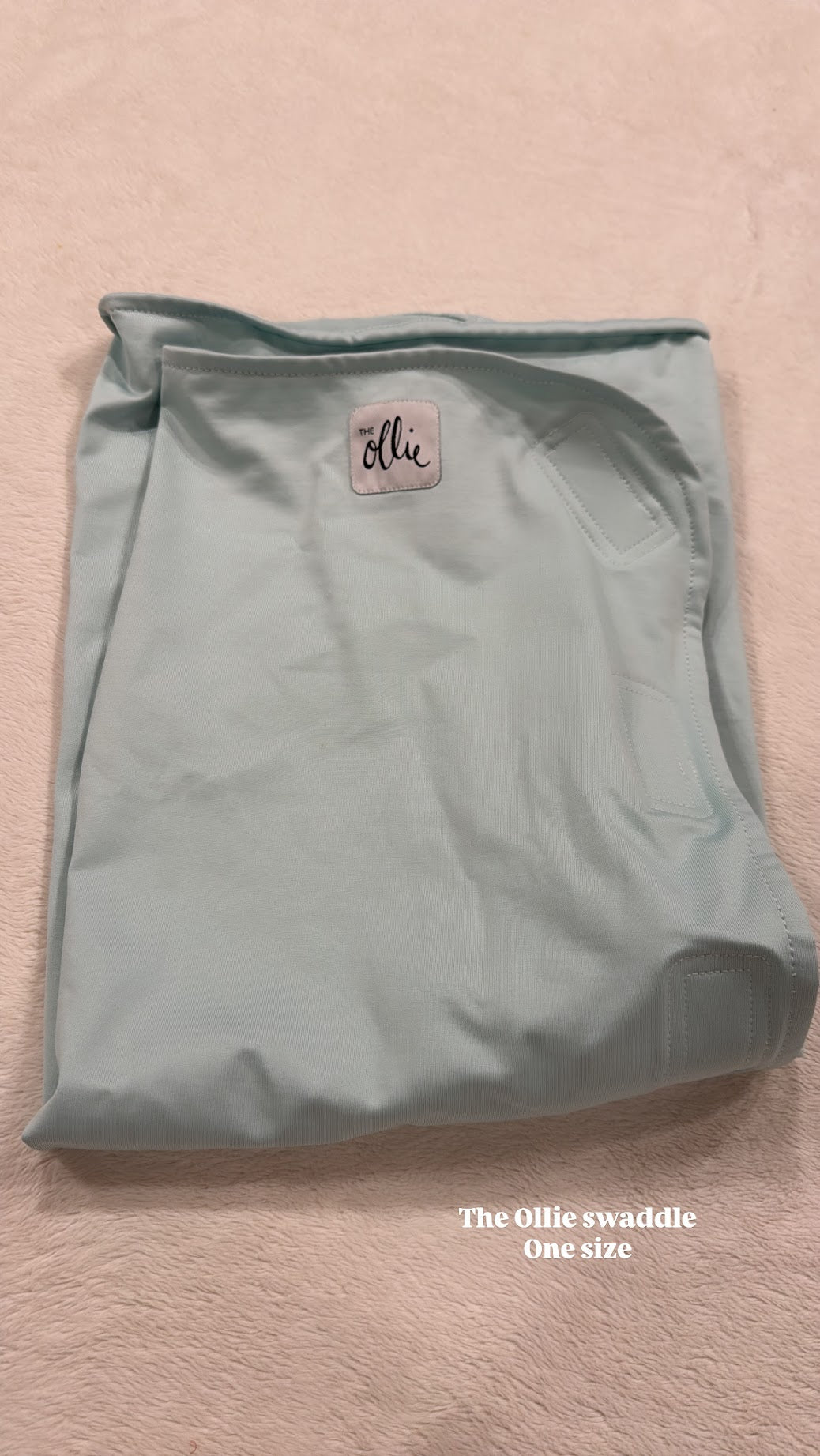 #145 the Ollie swaddle EUC