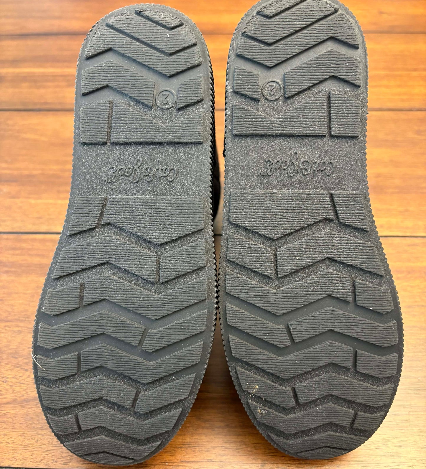 Seller #210 Cat & Jack Girls Size 2 Black Holland Shearling Style Boots