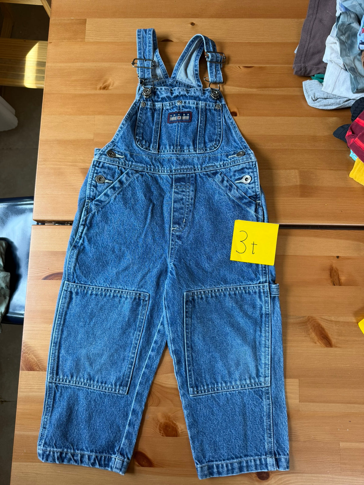 Seller #94 Boys 3t Vintage Denim Overalls