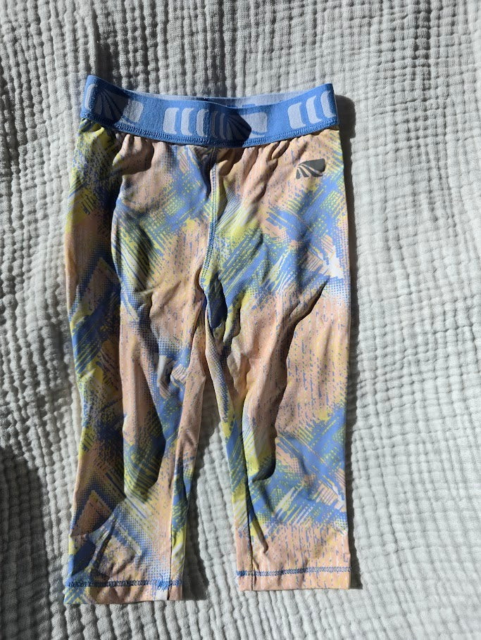 #131 Marika Spring colored workout leggings girls size 3T