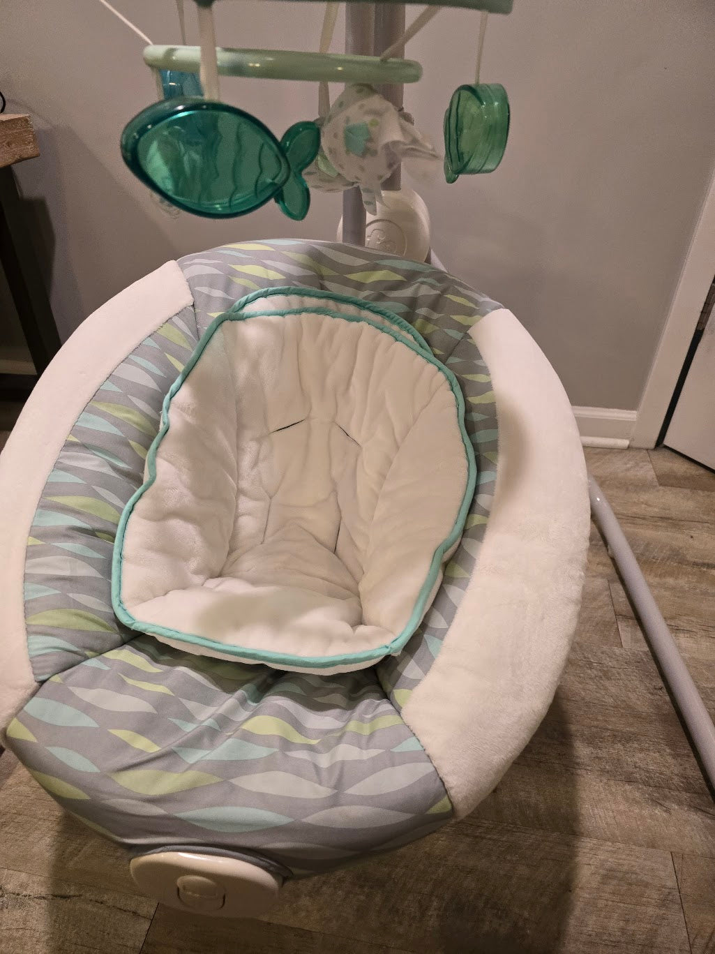 #131 FisherPrice Cradle n Swing Soothing River PPU Only