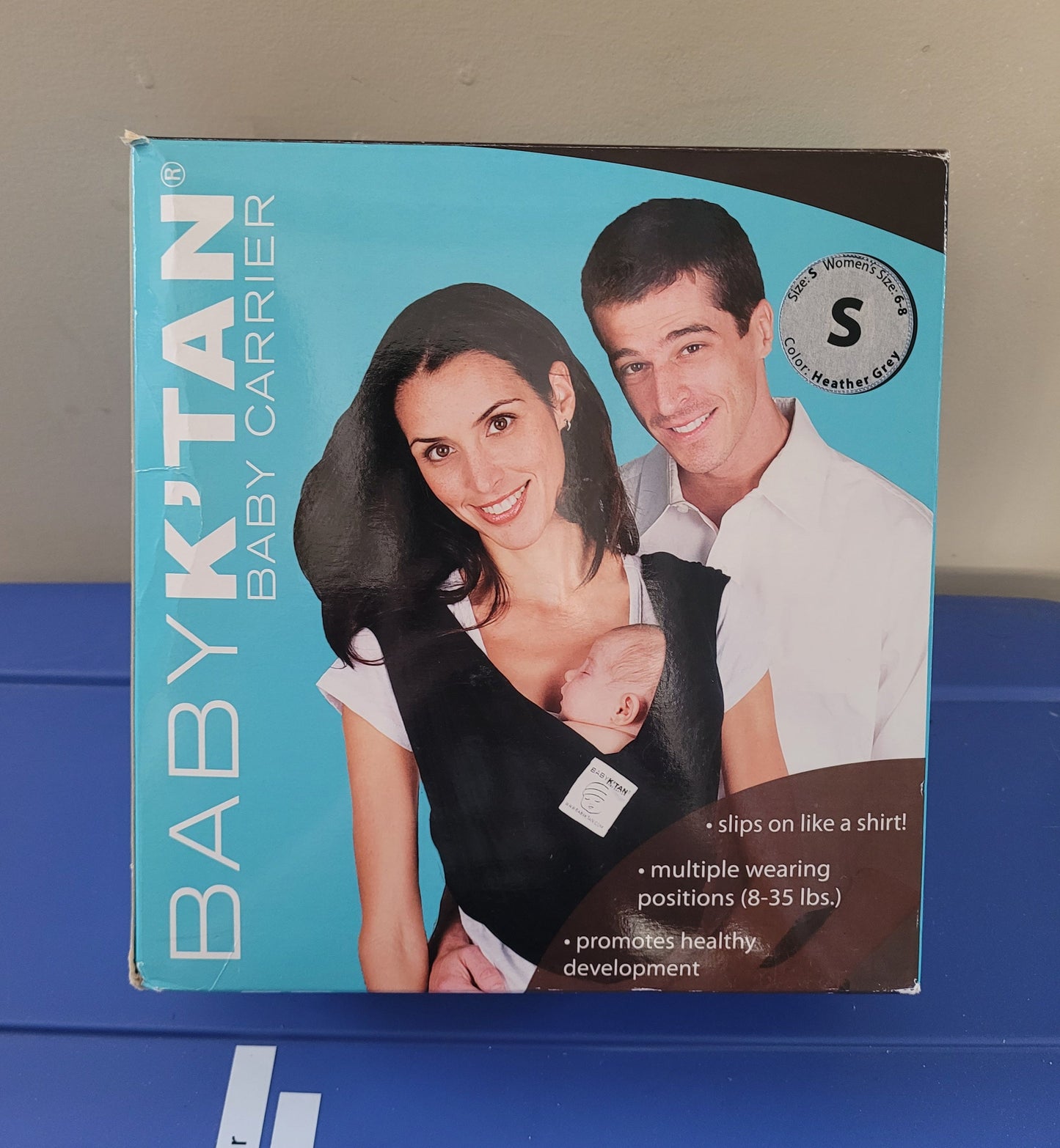 #109 *REDUCED* NIB Baby K'Tan Cloth Baby Carrier Size S