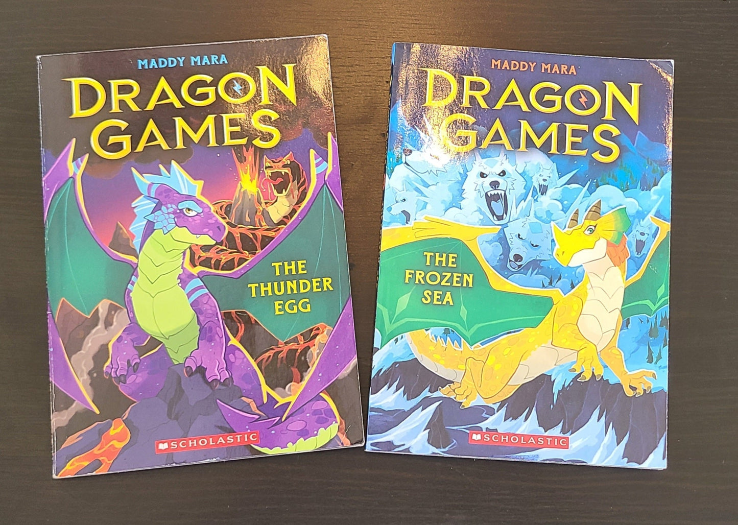 #188 Books 1 and 2 of Dragon Games by Maddy Mara