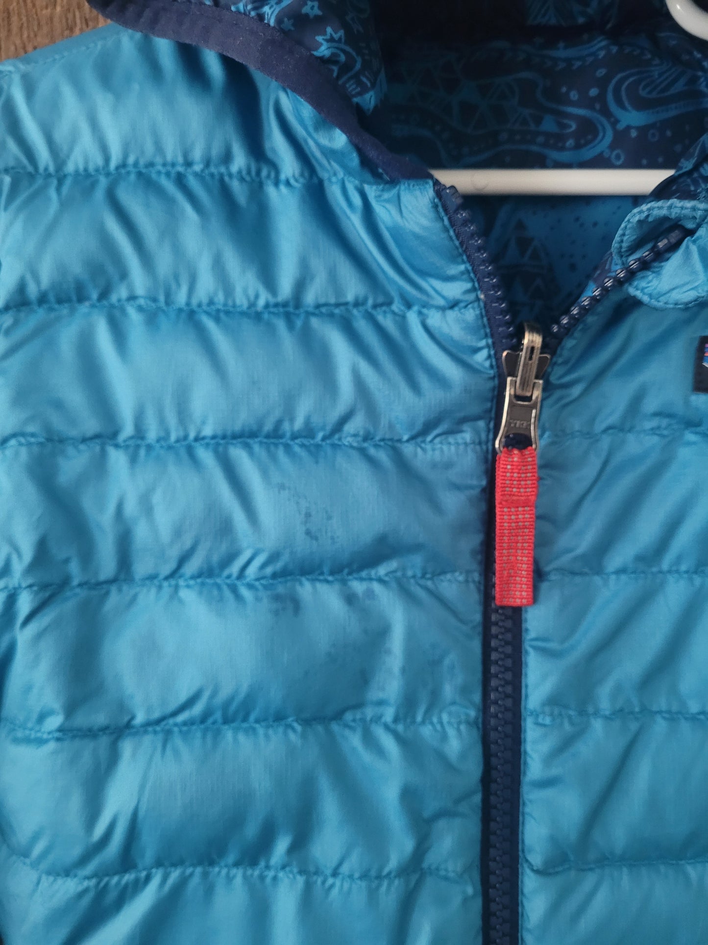 #109 Patagonia Reversible Jacket Boys Size 4T