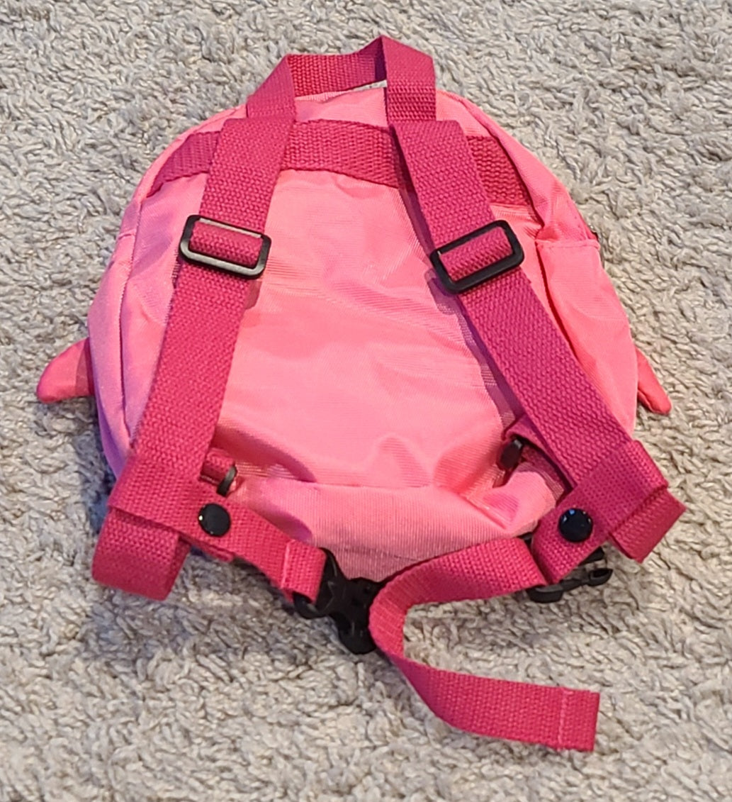 #188 Baby Toddler Kids Safety Backpack Pink Penguin (2 of 2) *REDUCED*
