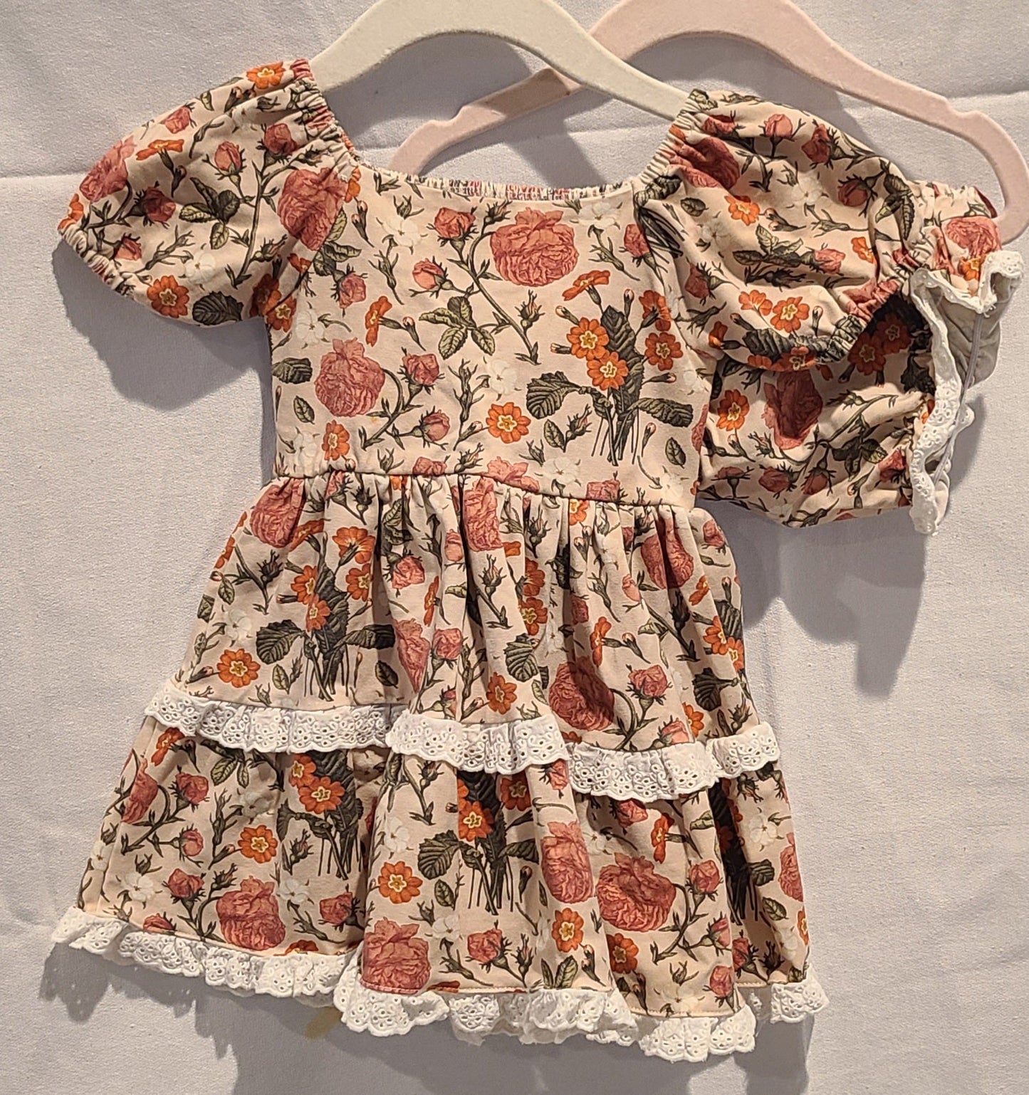 #188 Girls 18M Love & Grow Poppy Grace Dress with Bloomers
