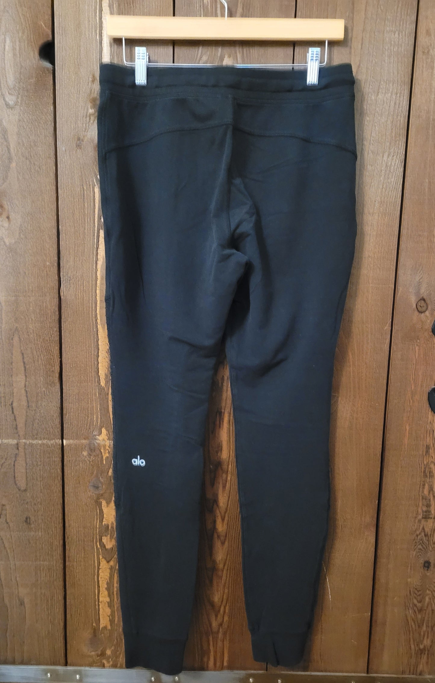 #109 Alo Yoga Lounge Moto Jogger Pants Women Size M