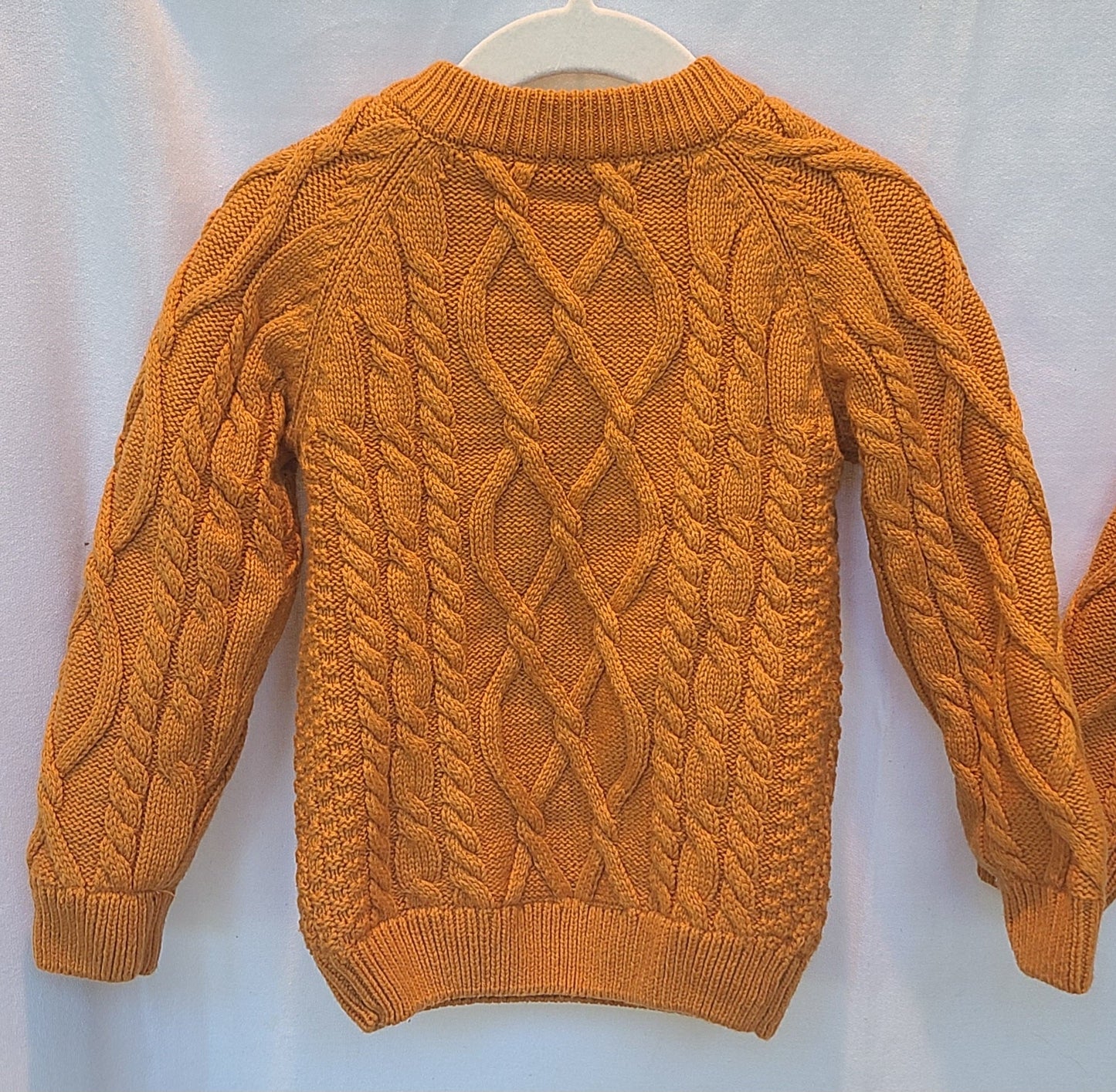 #188 Girls 18-24M Faux Fur Lined Sweater Dress (1 of 2) *REDUCED*
