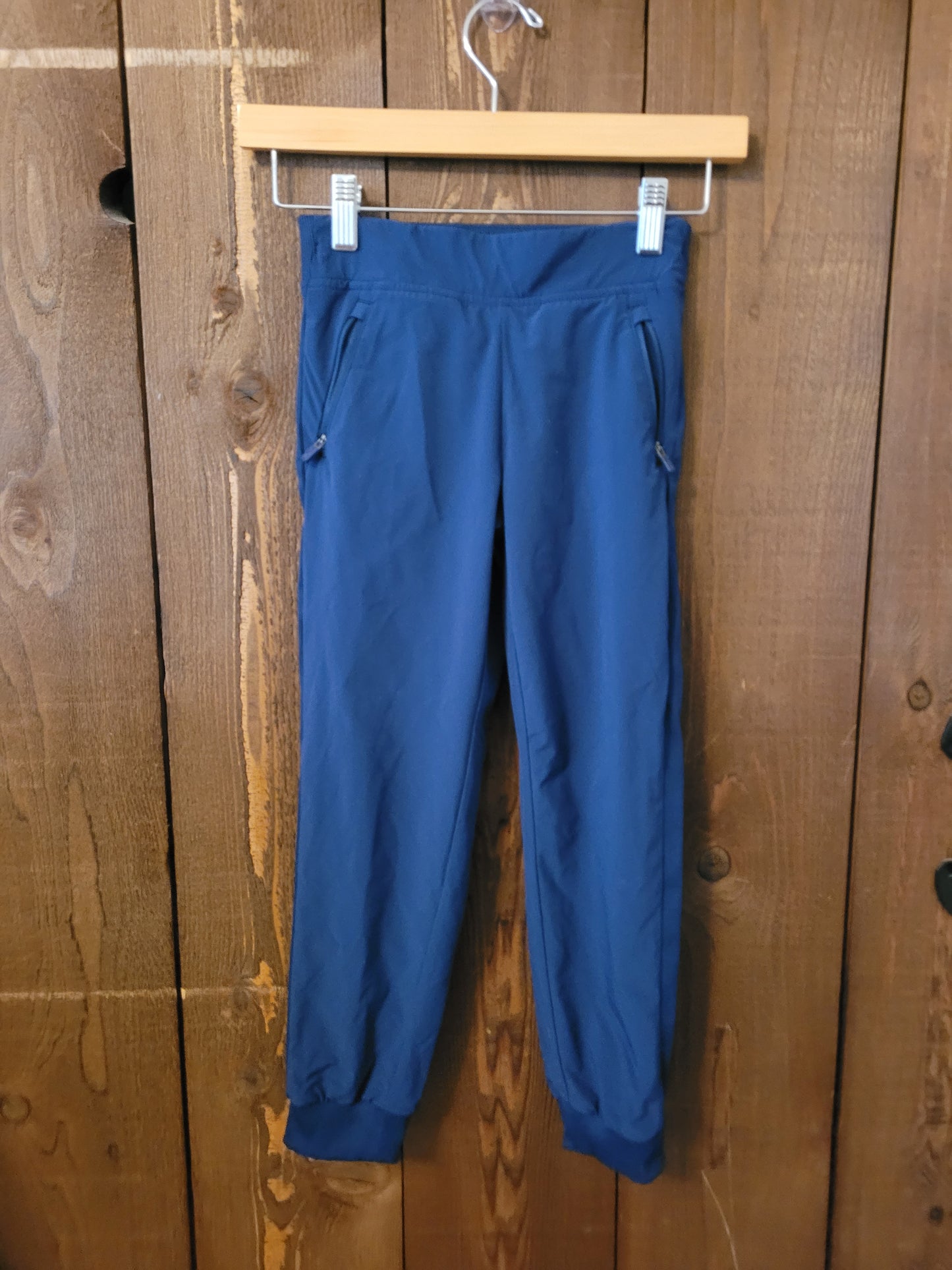 #109 Athleta Girl Navy Blue Lightweight Joggers Girls Size S (7)