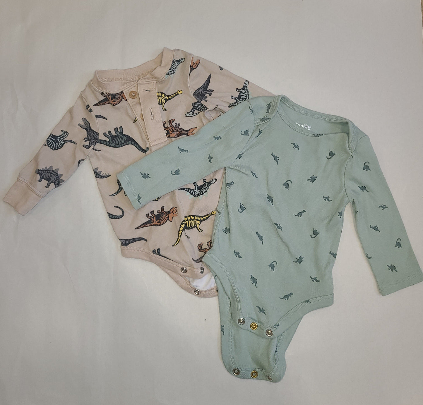Seller #4 - Boys 0-3 Long Sleeve Bodysuit Dinosaur Bundle