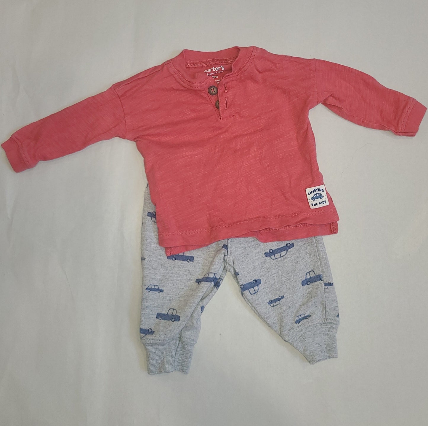Seller #4 - Carter's 0-3 month boy car outfit