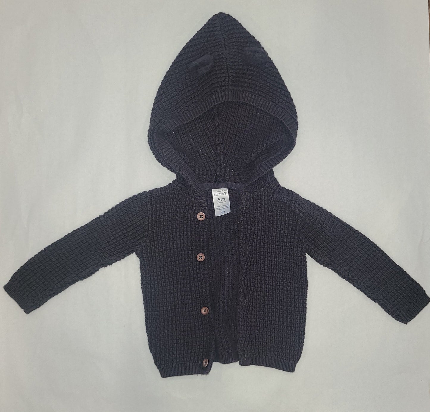 Seller #4 - Carter's 3-6 month boy gray sweater