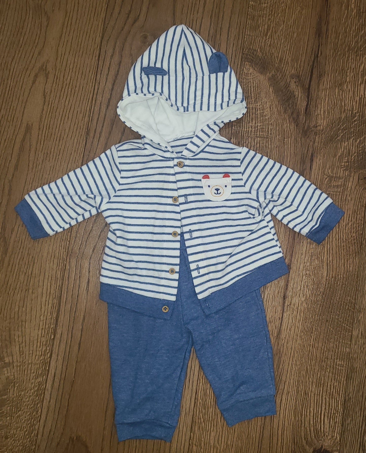 Seller #4 - Boy 3-6 month sweater + pant outfit