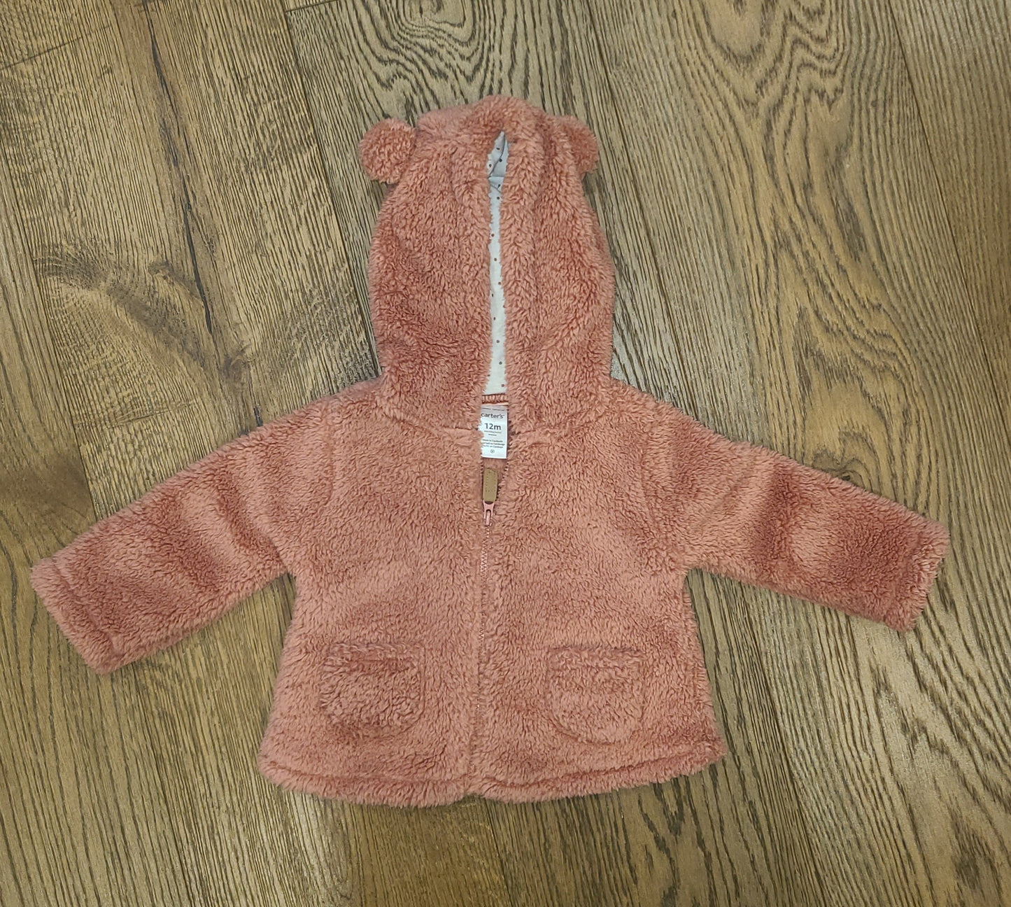 Seller #4 - Carter's 9-12 month girls fleece jacket