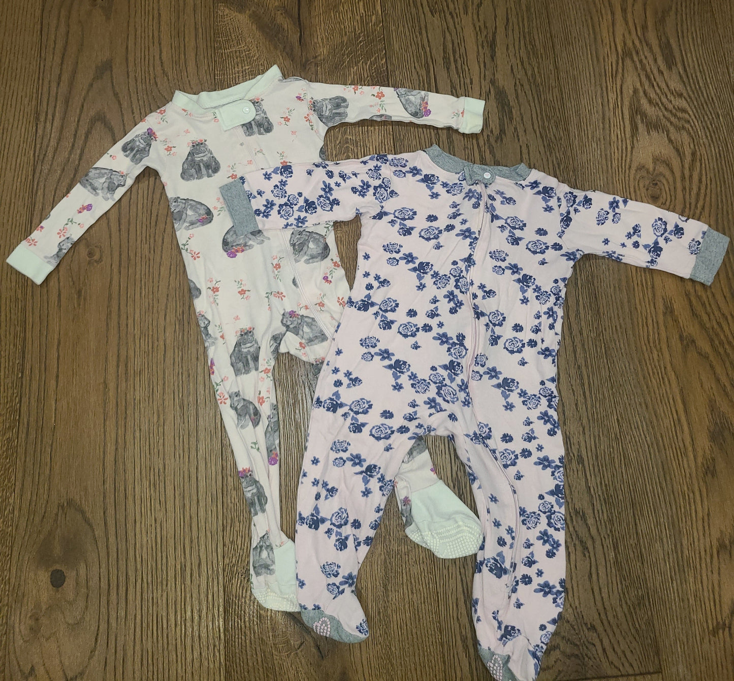 Seller #4 - Burts Bees 6-9 month girls pajama set