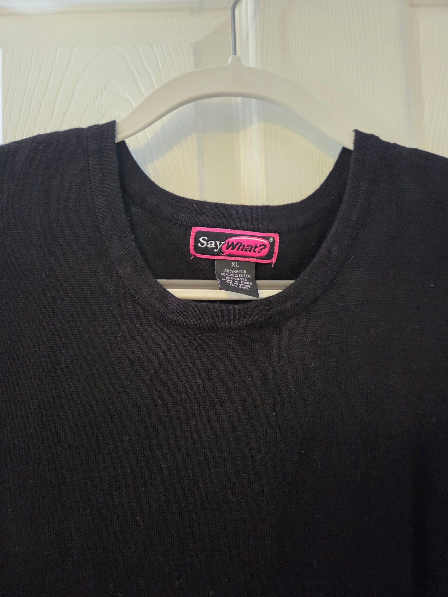 REDUCED Seller 184 back sweater dress size XL