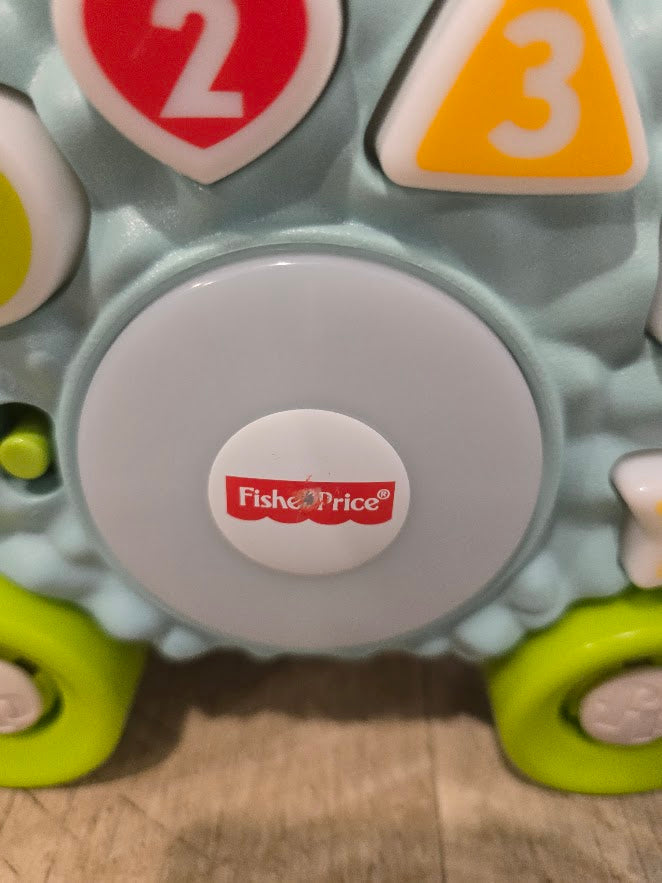 #131 REDUCED Fisher-Price Baby Learning Toy Linkimals Happy Shapes Hedgehog