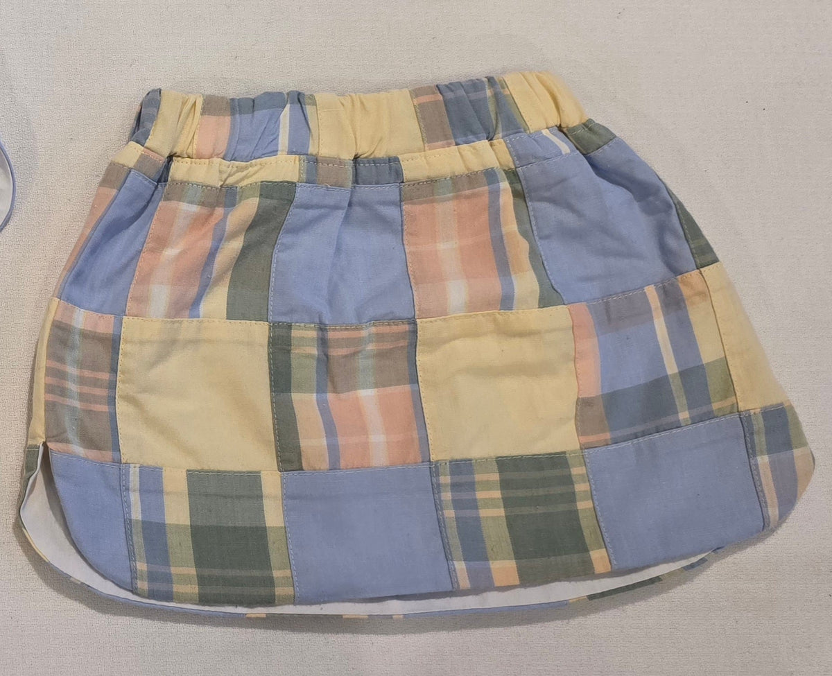 #190 Girls 2T Beaufort Bonnet Company Plaid Skirt (1 of 2) *NEW*