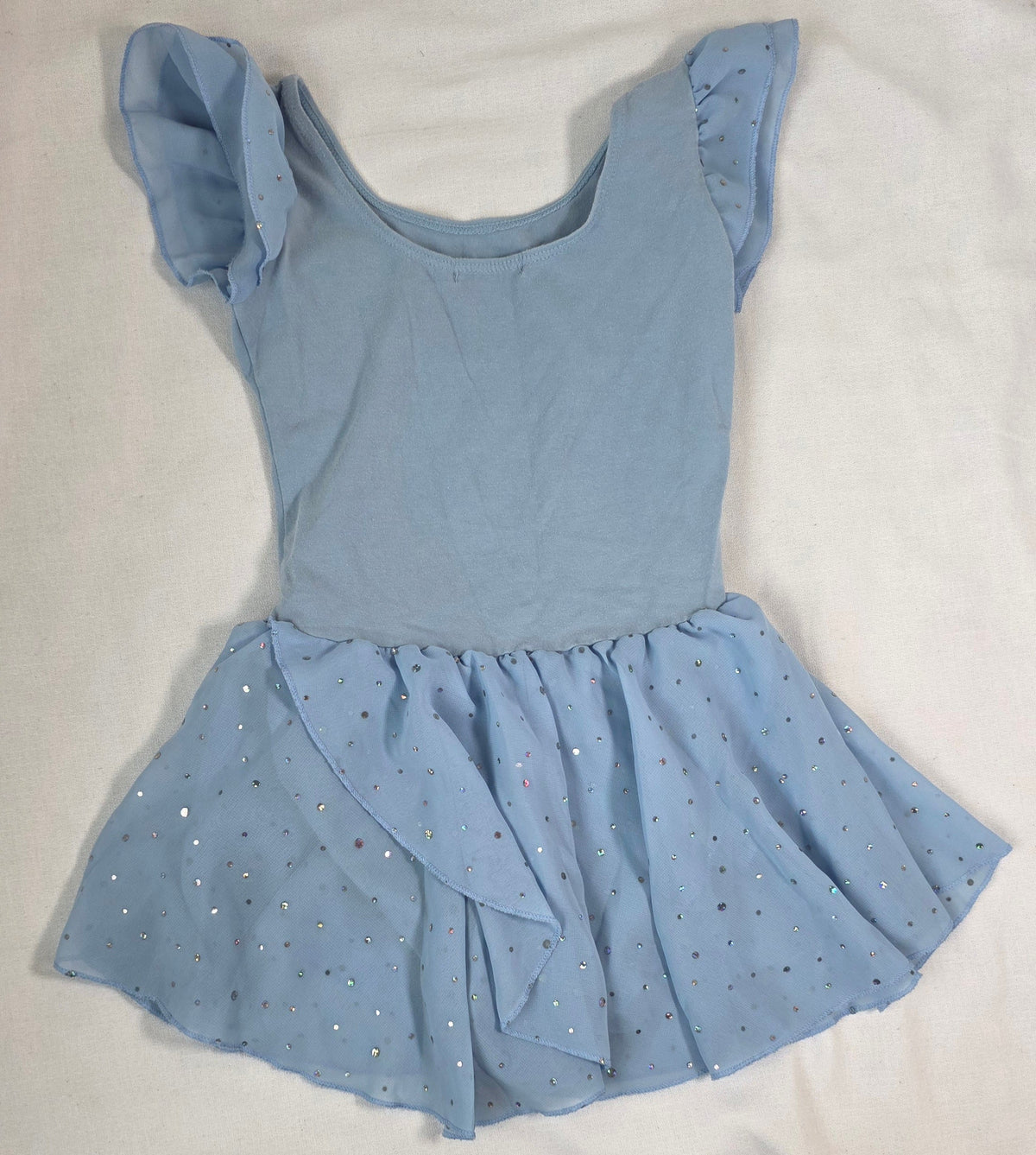 #190 Girls 10 (140cm) Arshiner Blue Leotard