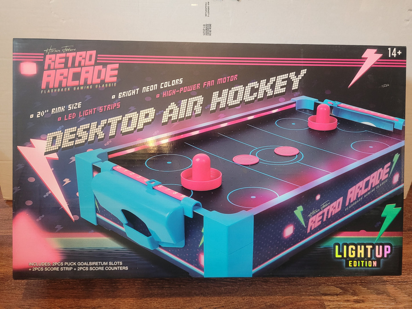*REDUCED* #44 NIB Retro Arcade Desktop Air Hockey