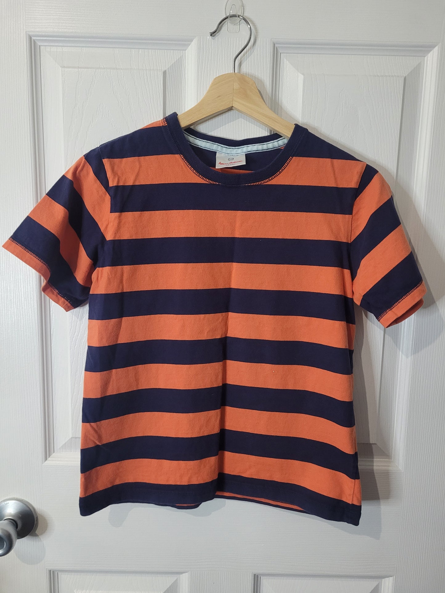 *REDUCED* #44 Hanna Andersson Striped Tee Boys Size 140/10
