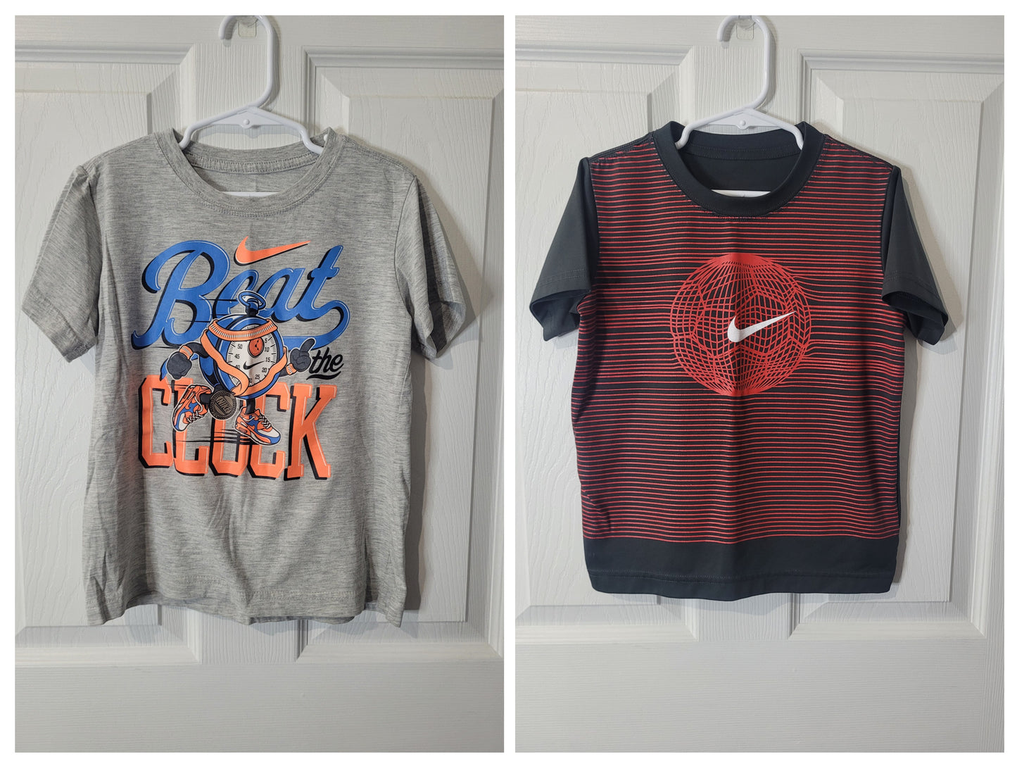 #44 Nike Tees (2) Boys Size 6