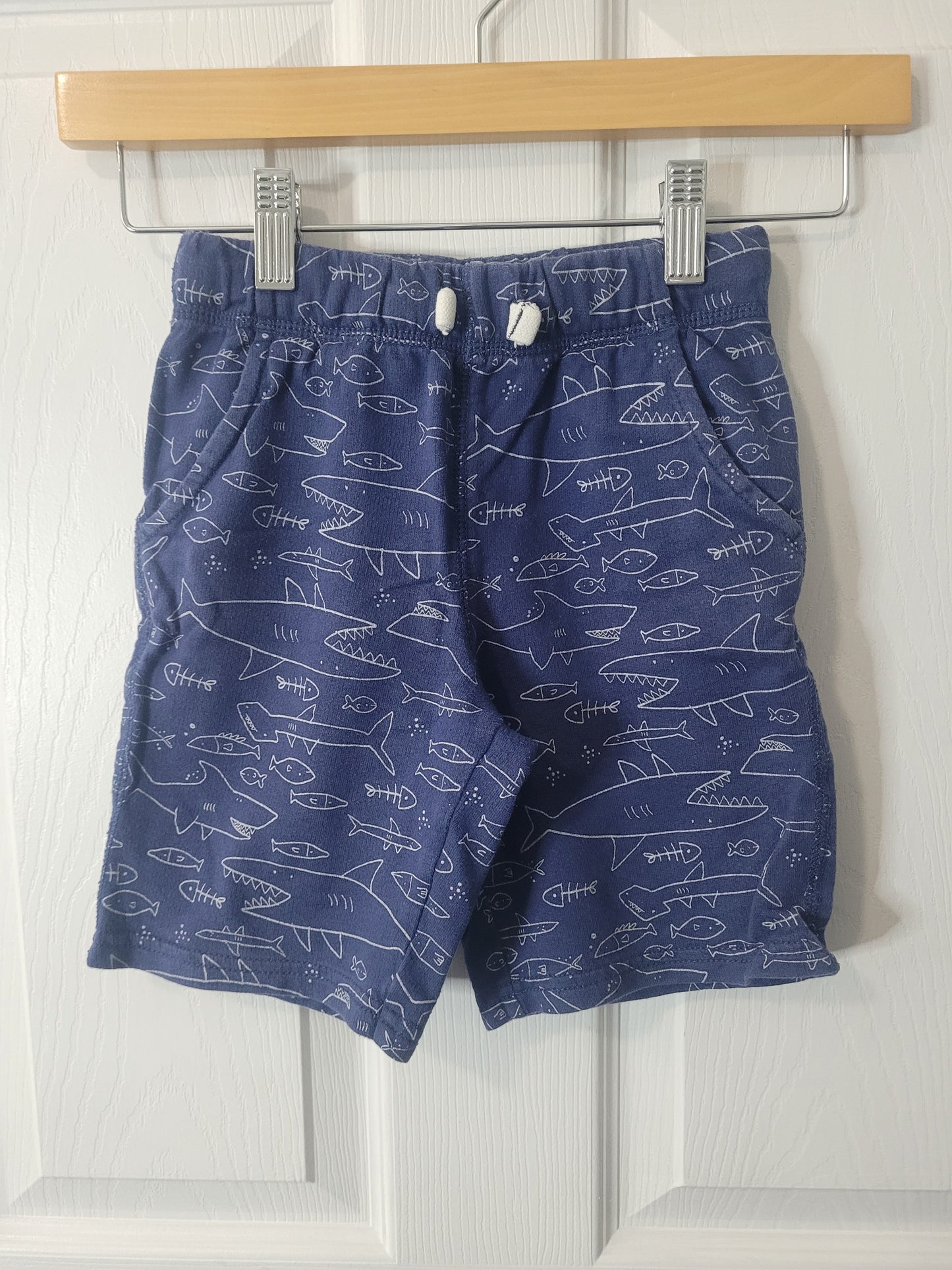 #44 Carter's Fish Shorts Boys Size 6