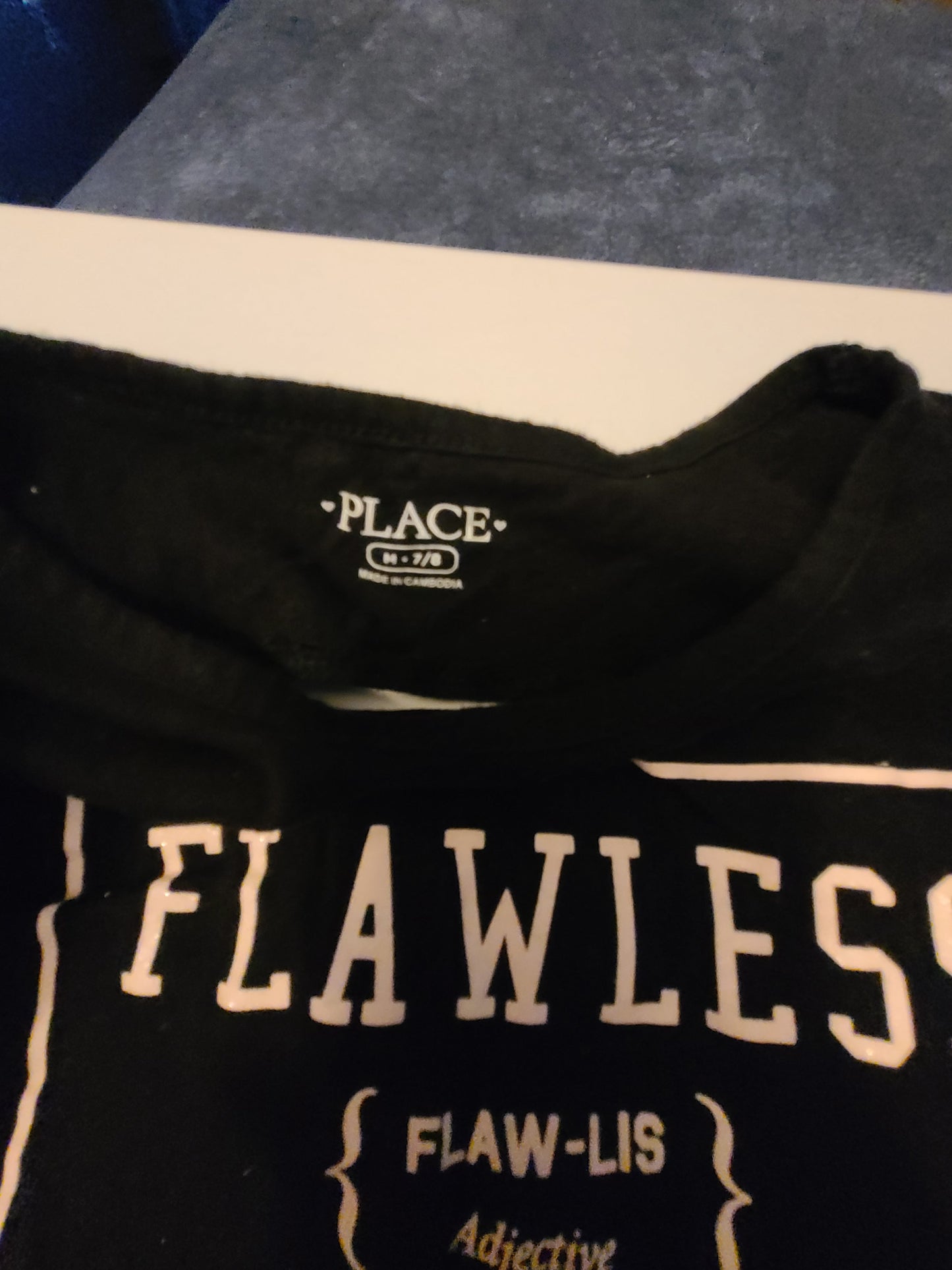 #66 girls the place screen tshirt size M (7/8))
