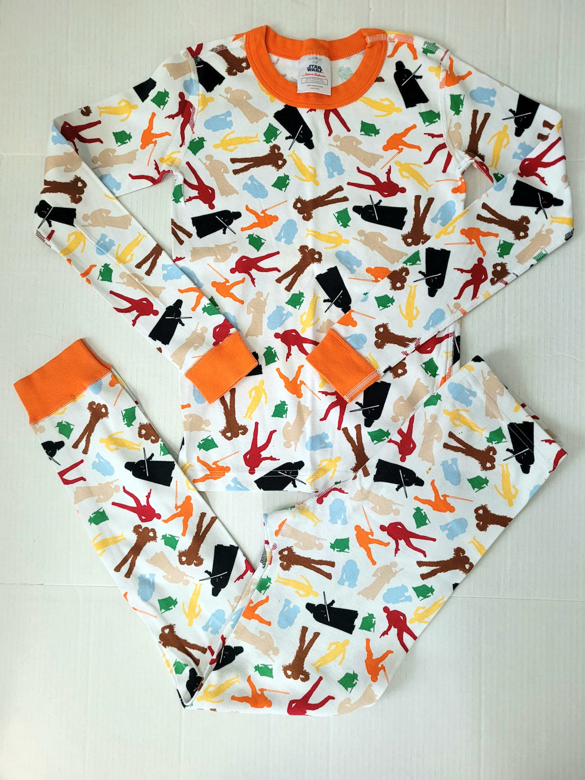 #164 Star Wars Multicolored Pajamas Boys 150 (12)