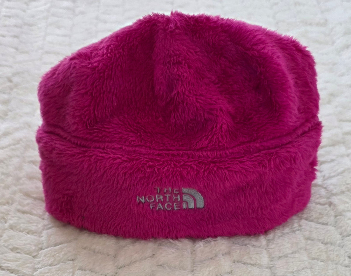 #190 Girls S Youth The North Face Pink Beanie Cap