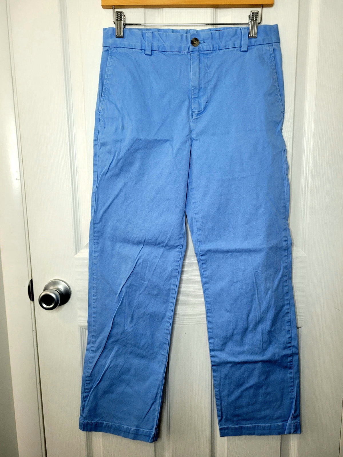 #164 Vineyard Vines Blue Chinos Boys 14