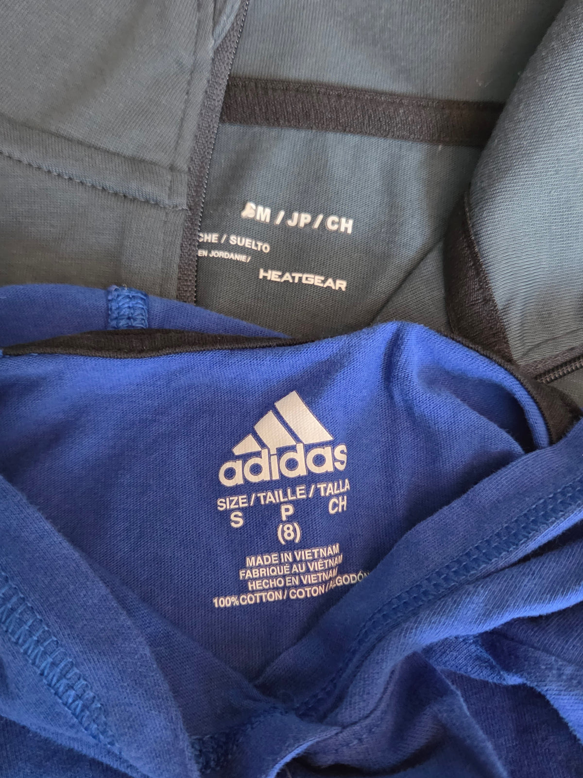Seller #57 Boys small (8) Adidas hoodie and UA quarter zip