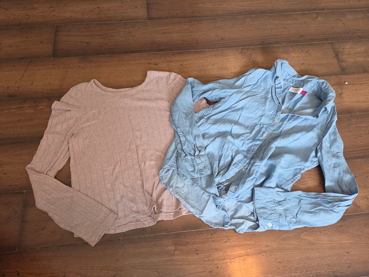 Seller #57 Girls Large size 10 tops (2)